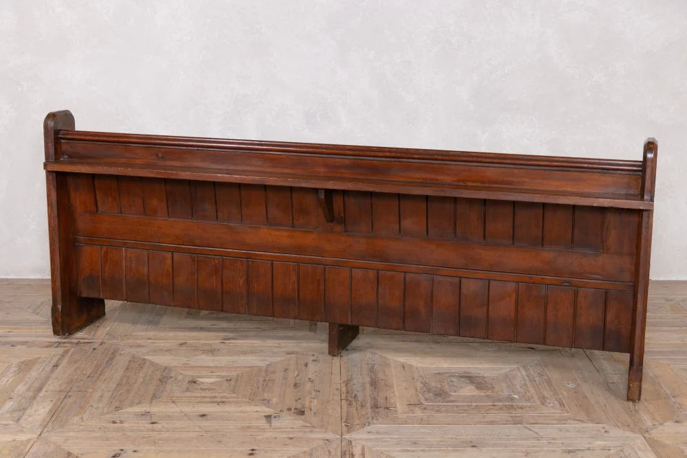 Vintage Wooden Church Pews - Image 14