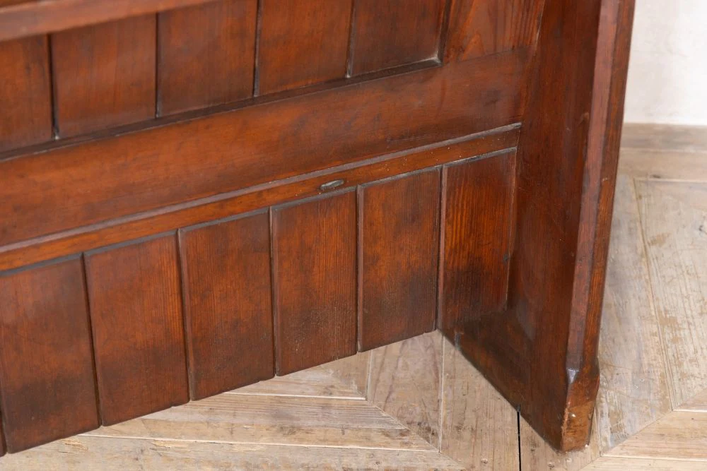 Vintage Wooden Church Pews - Image 5