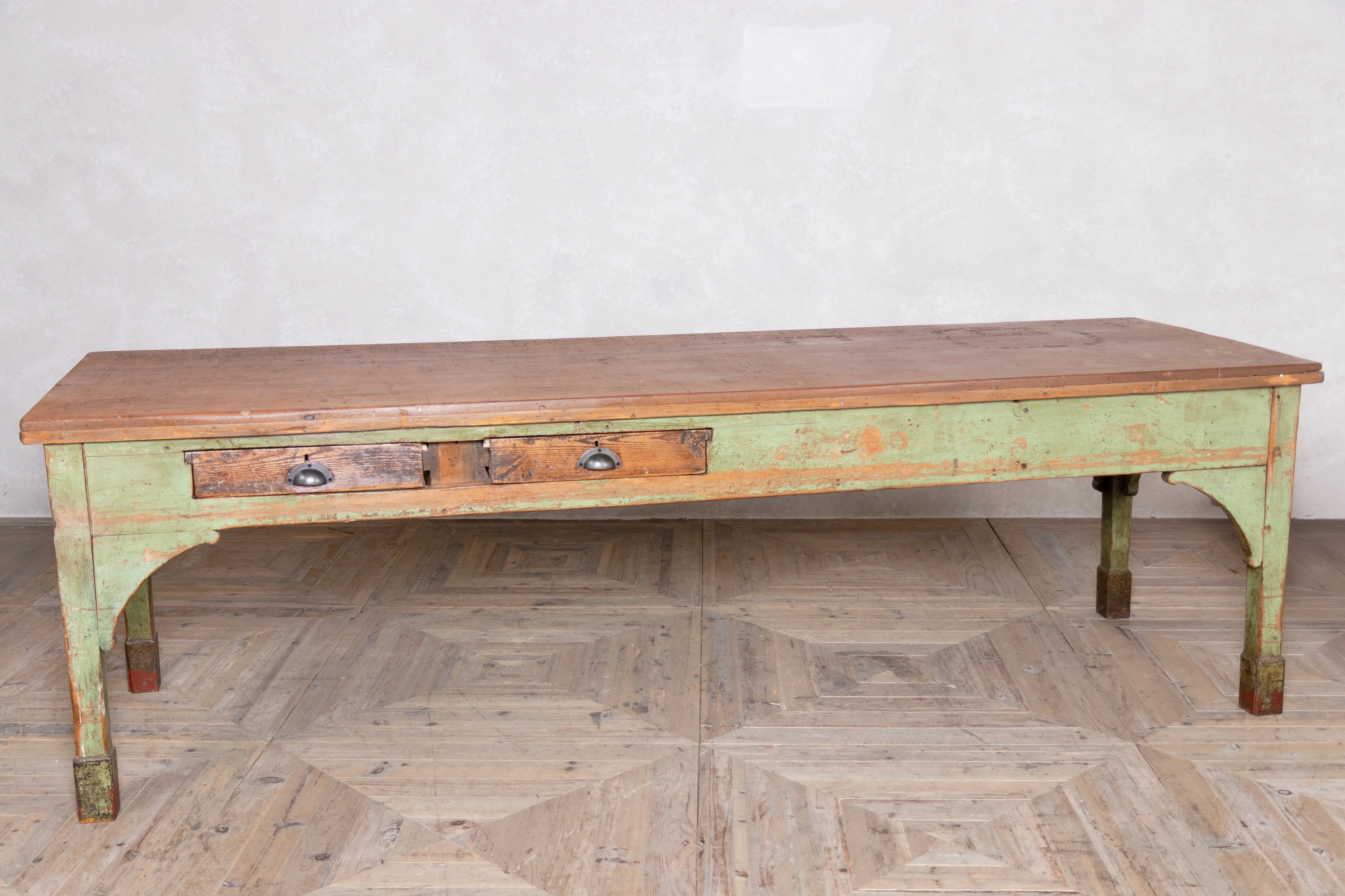 Vintage Workbench Kitchen Table