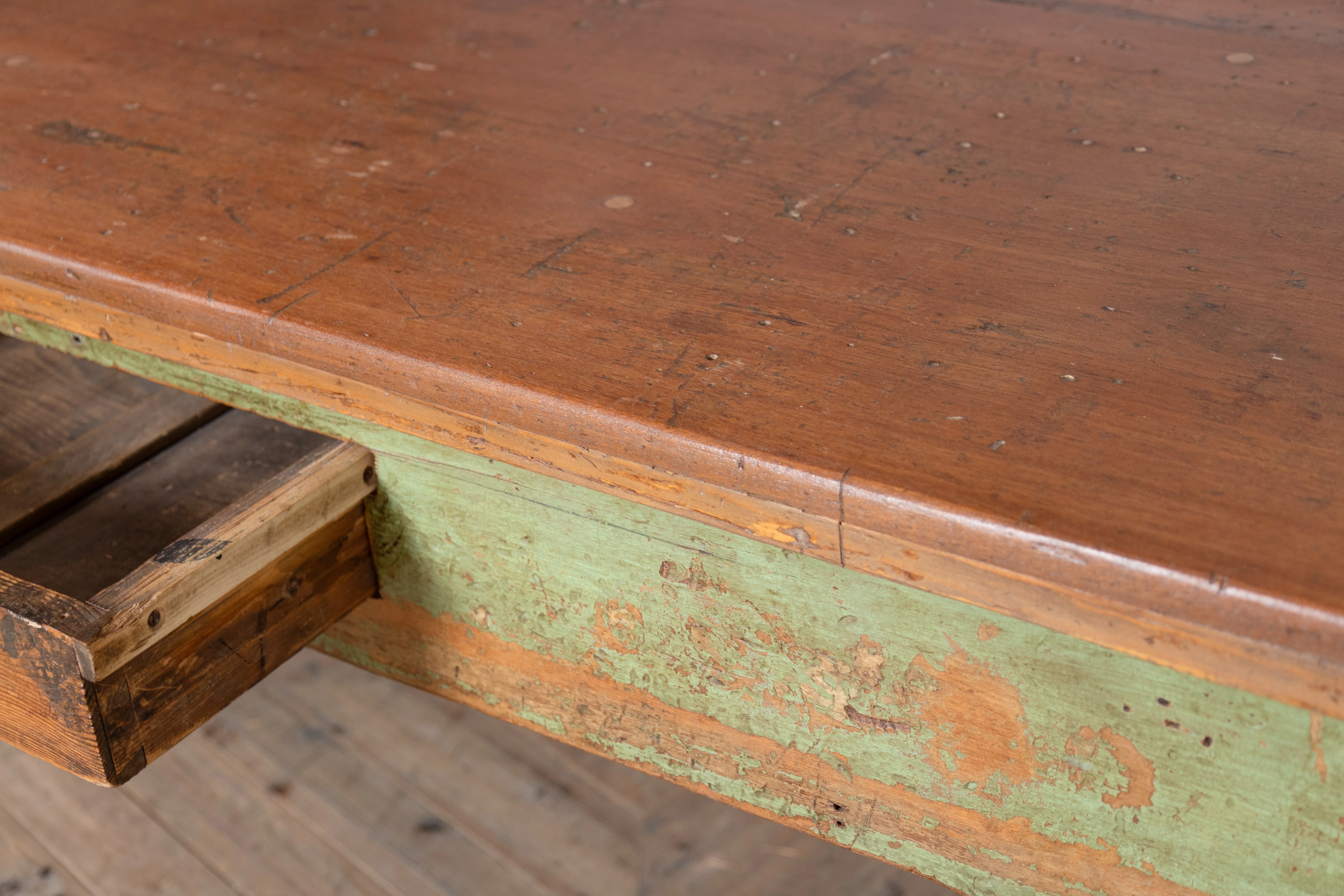 Vintage Workbench Kitchen Table - Image 12