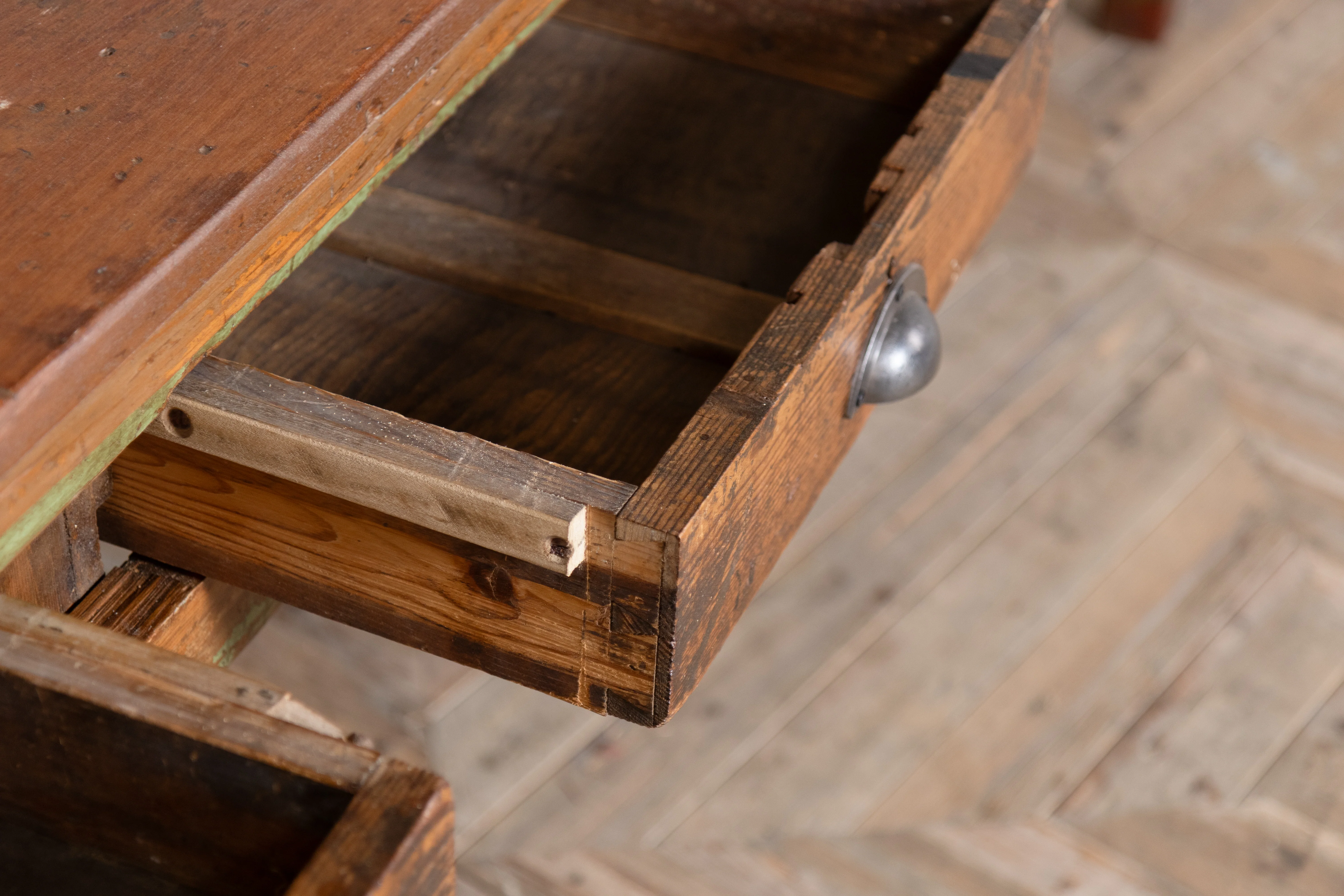 Vintage Workbench Kitchen Table - Image 5
