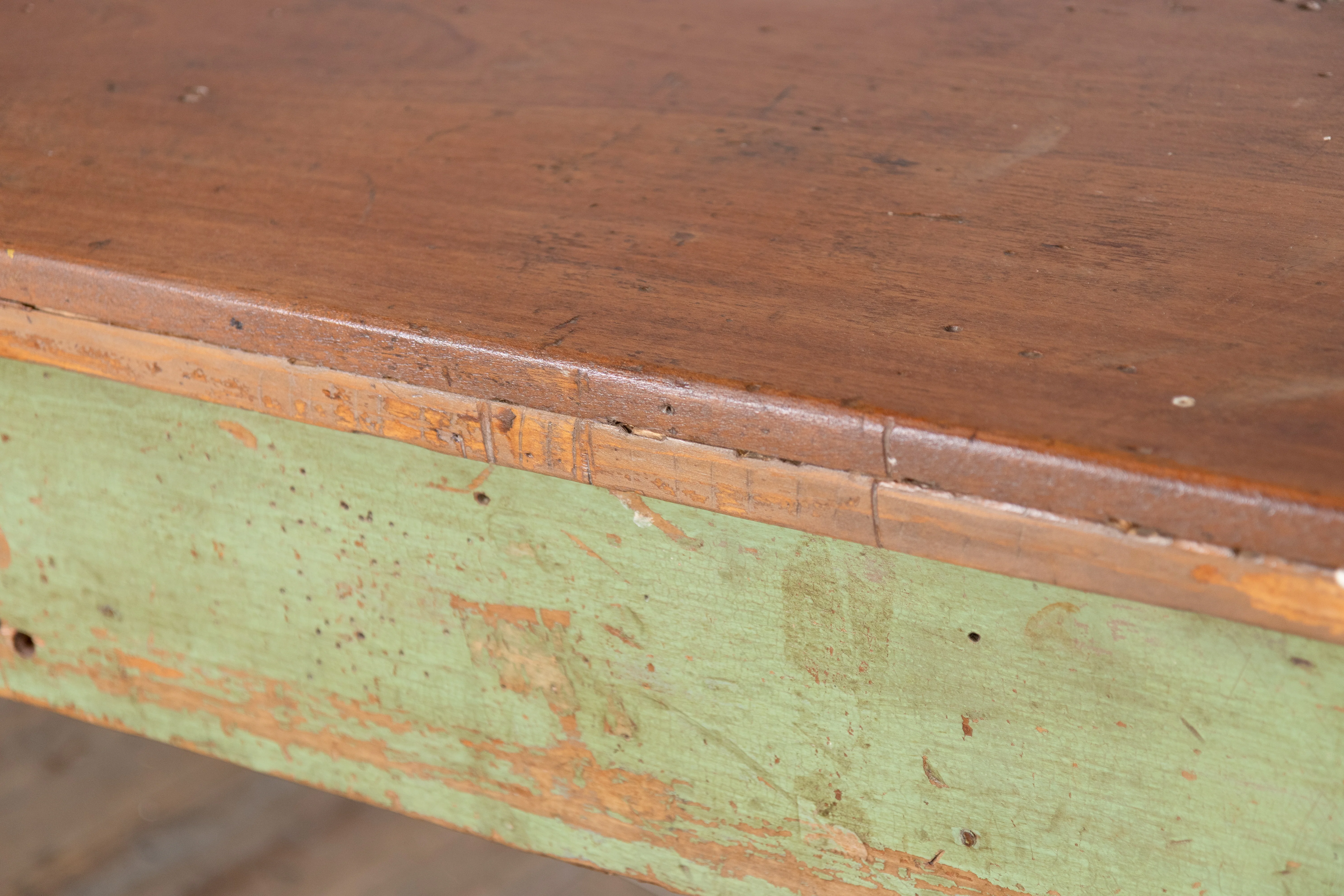 Vintage Workbench Kitchen Table - Image 9