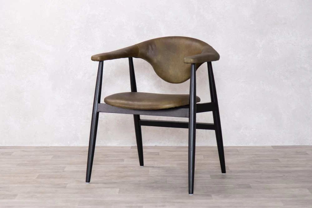 Washington Leather Dining Chair Range - Image 10