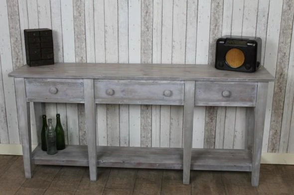 Naples Handmade Whitewash Sideboard - Image 7