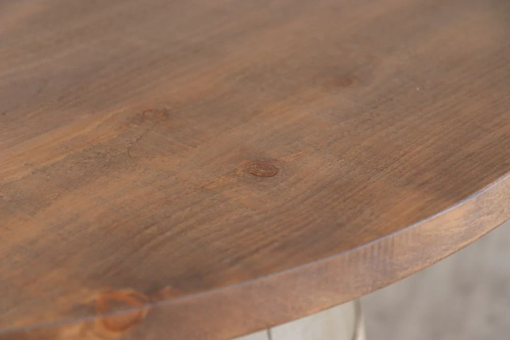 Wooden Barrel Table - Image 3