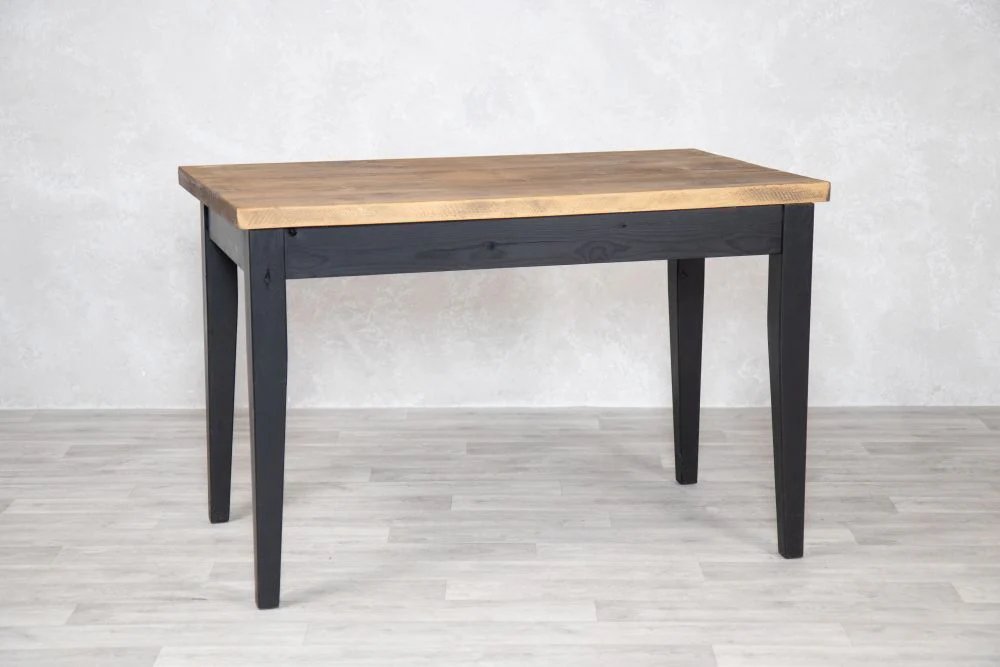 Wooden Top Tapered Leg Dining Table - Image 8