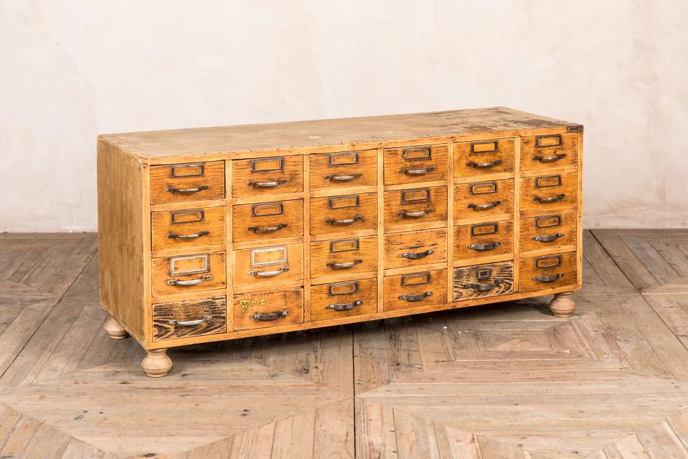 Wooden TV Stand with Drawers