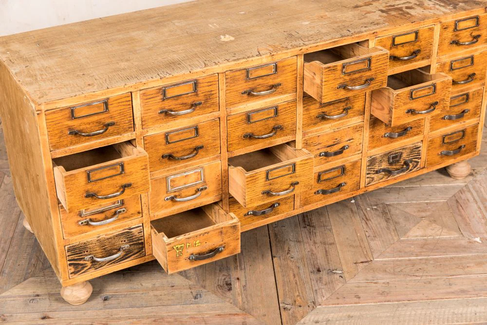 Wooden TV Stand with Drawers - Image 5