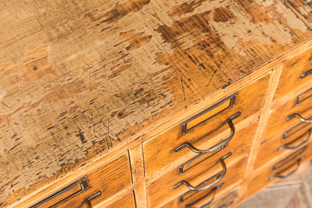 Wooden TV Stand with Drawers - Image 8