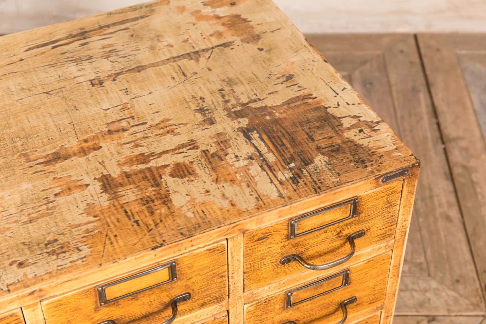 Wooden TV Stand with Drawers - Image 9