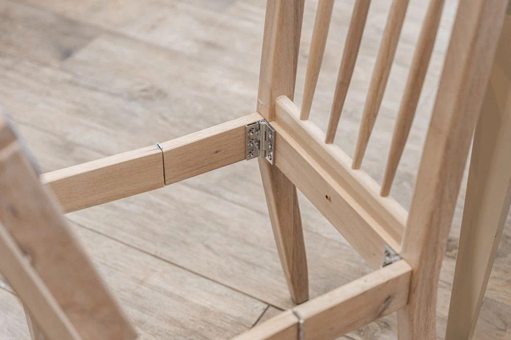 Wycombe Folding Oak Seating Range - Image 5