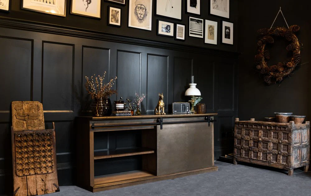 Berlin Industrial Look Sideboard - Zinc - Image 10