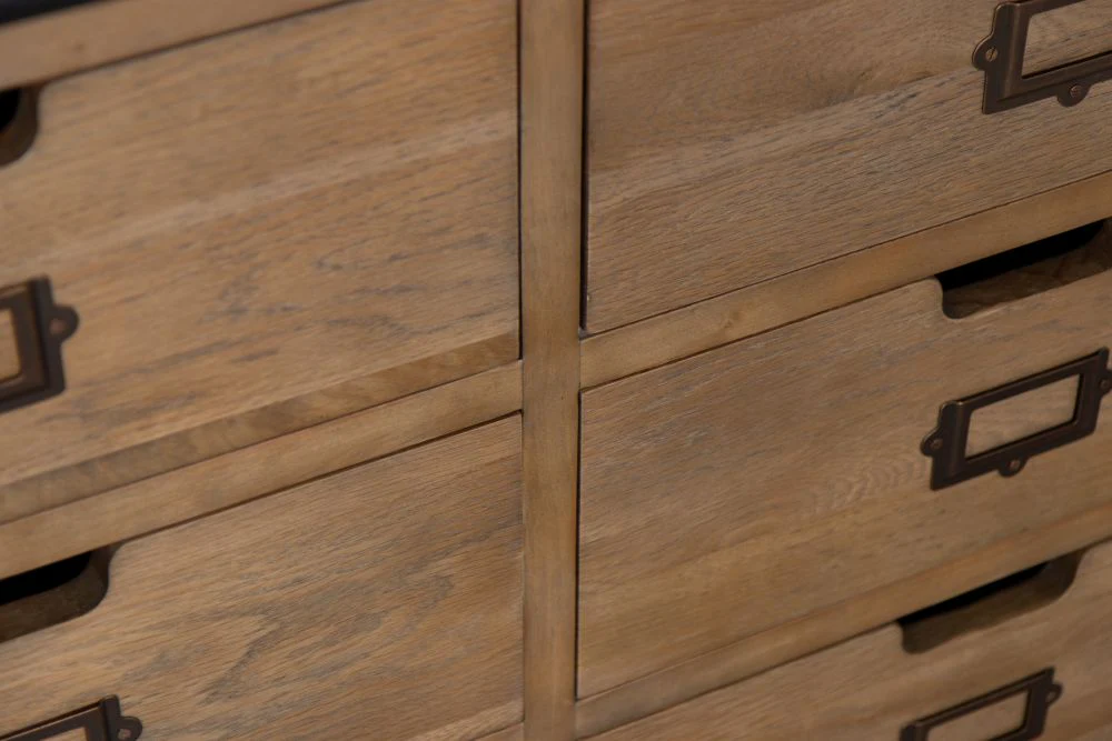 Berlin Industrial Look Sideboard - Zinc - Image 9