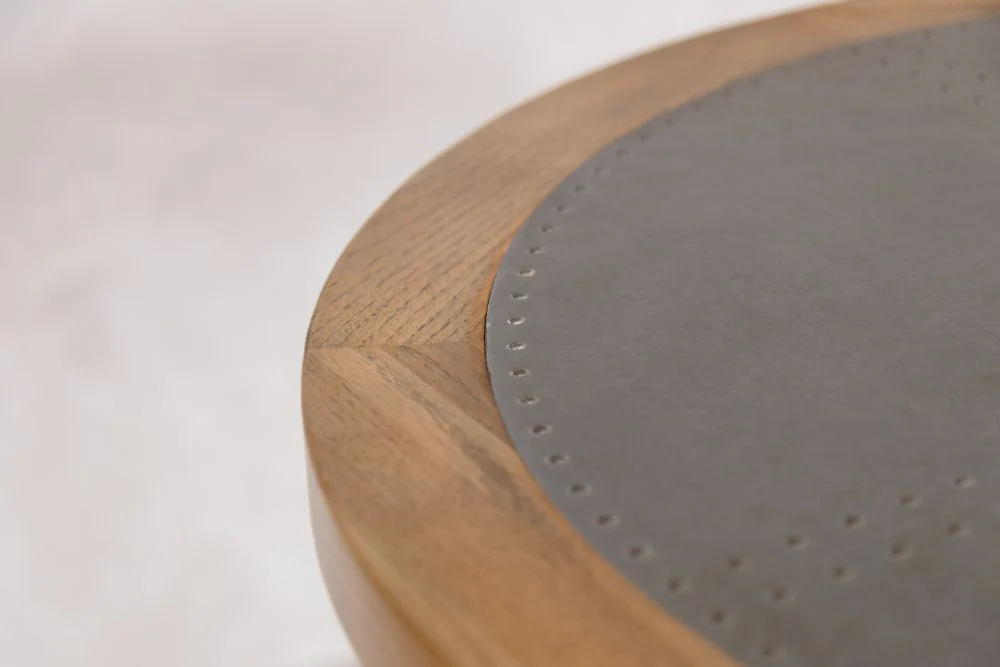 Zinc Top with Wooden Edge Poseur Table Range - Image 5