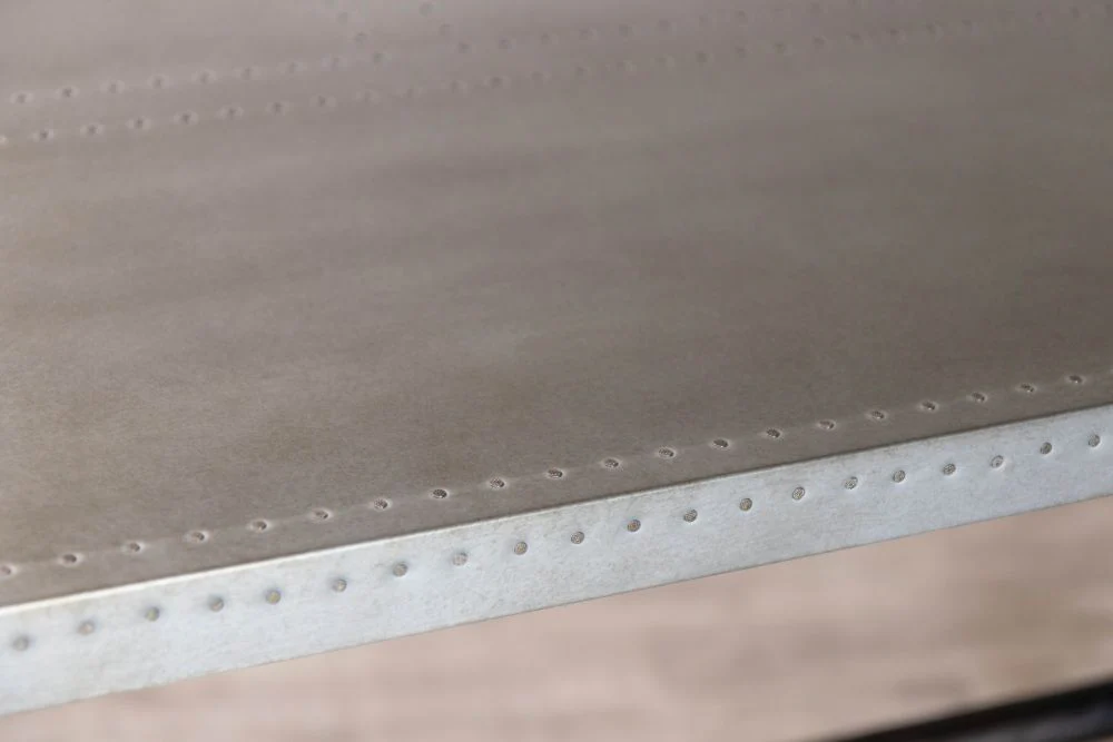 Zinc Top X-Frame Poseur Table Range - Image 5